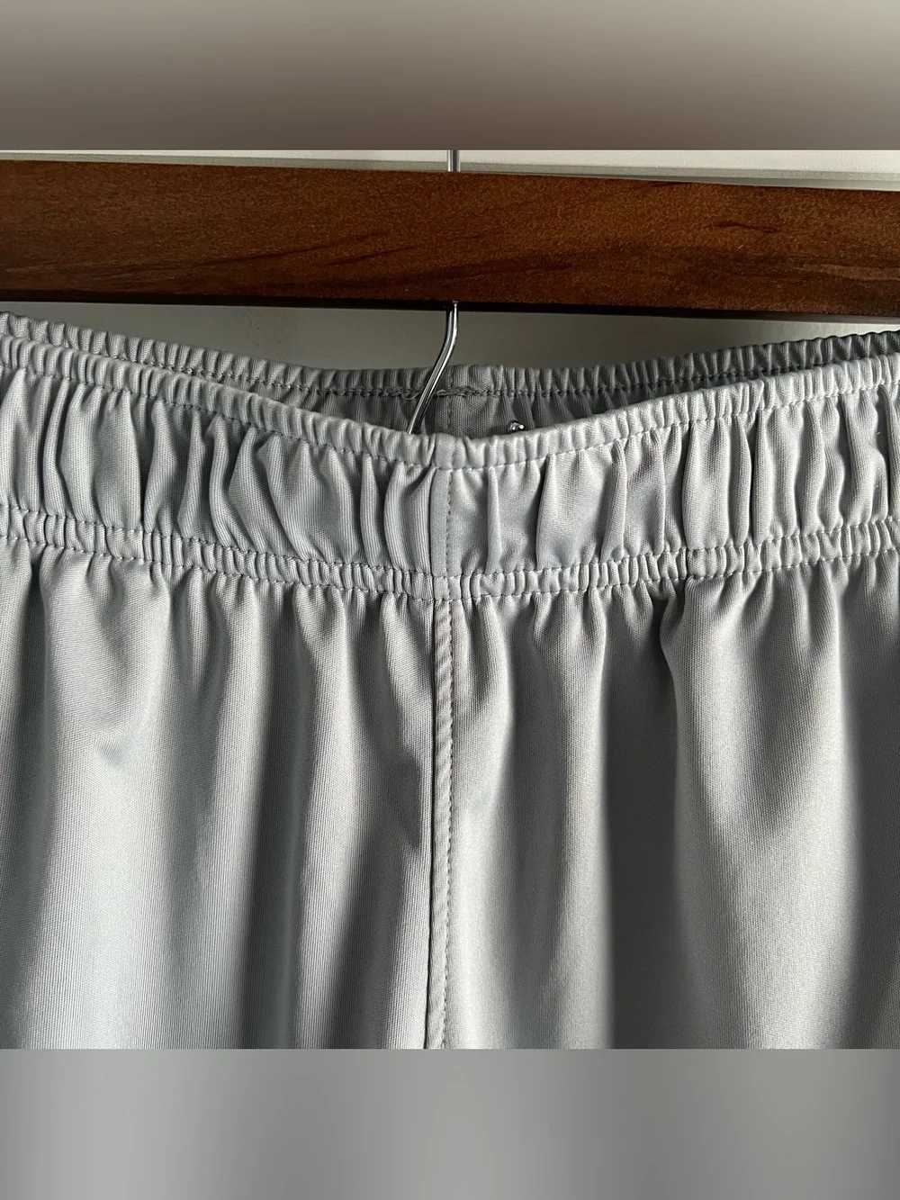 Nike Dri-FIT Boys Size S Small Gray Neon Green Athletic Basketball Shorts